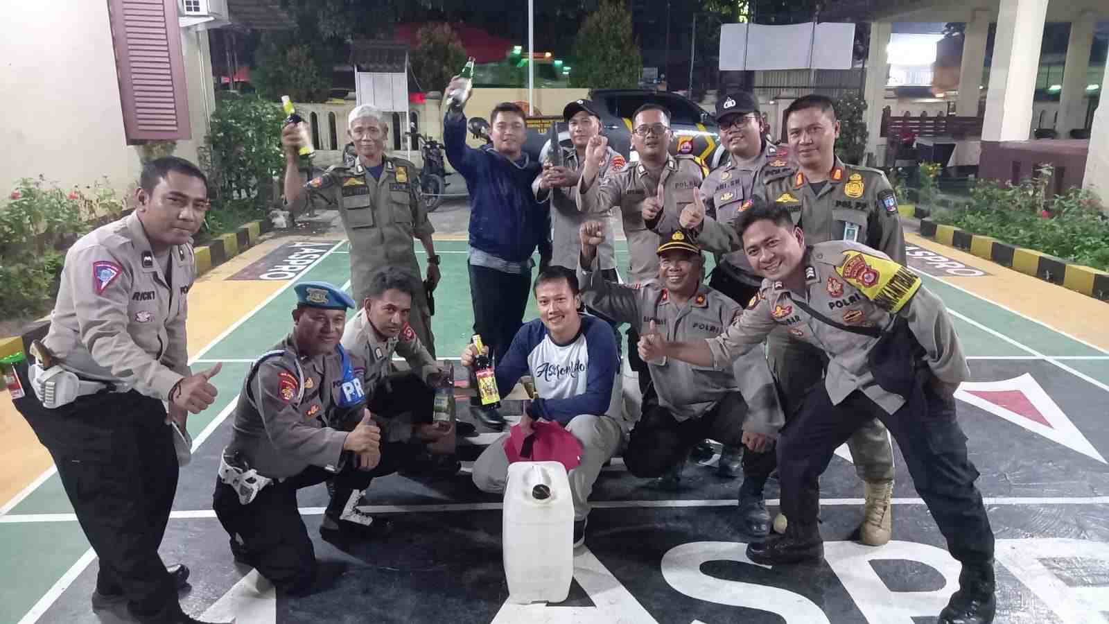 Pra Ops Lilin Maung 2022, Polsek Ciruas Laksanakan Patroli KRYD