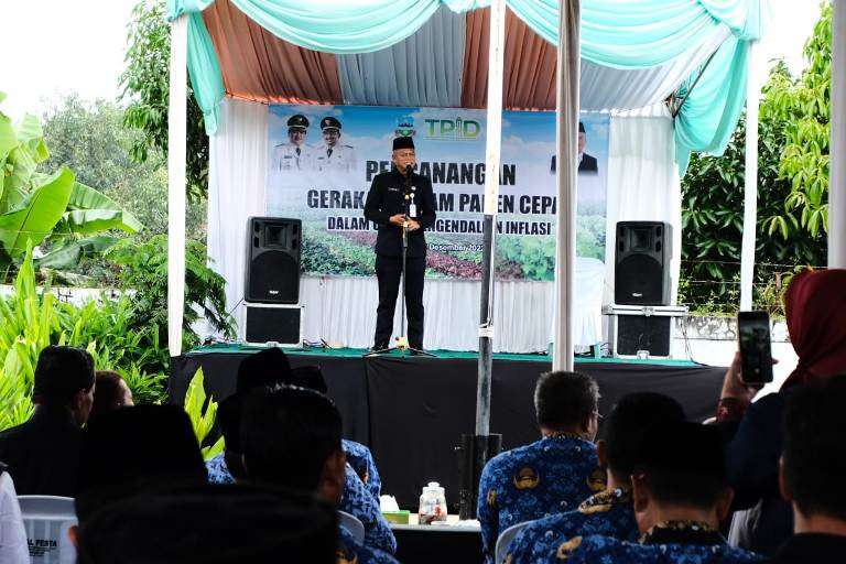 Guna Tekan Angka Inflasi, Pemkab Garut Canangkan Gerakan Tanam Panen Cepat