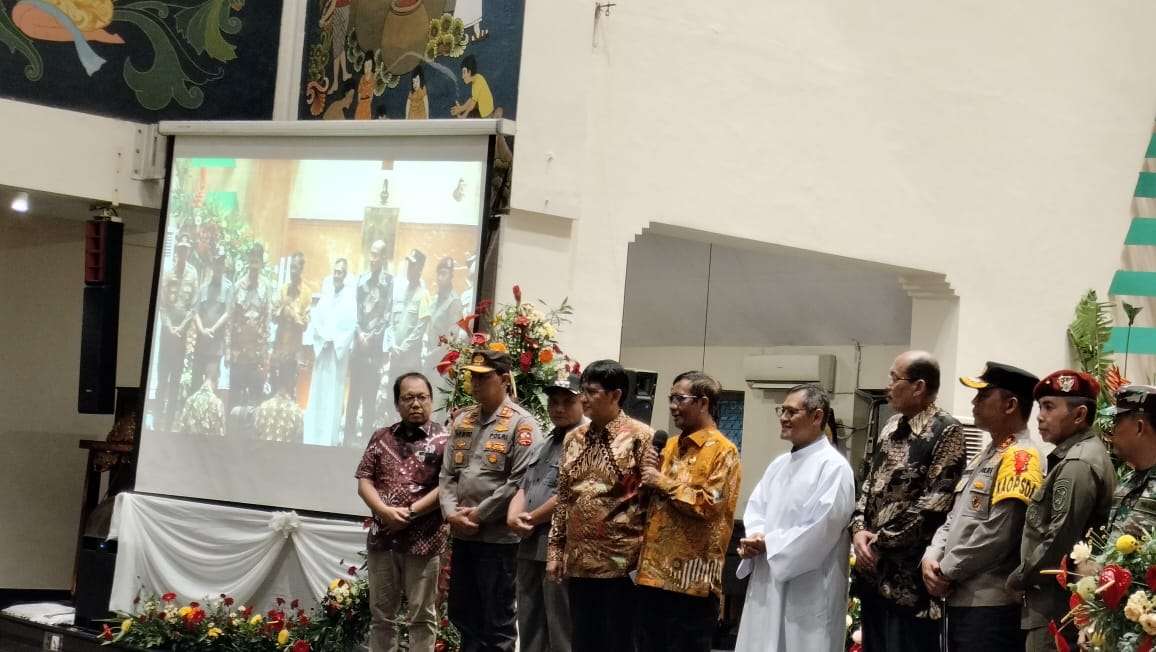 Menkopolhukam Tinjau Perayaan Natal Di Yogyakarta