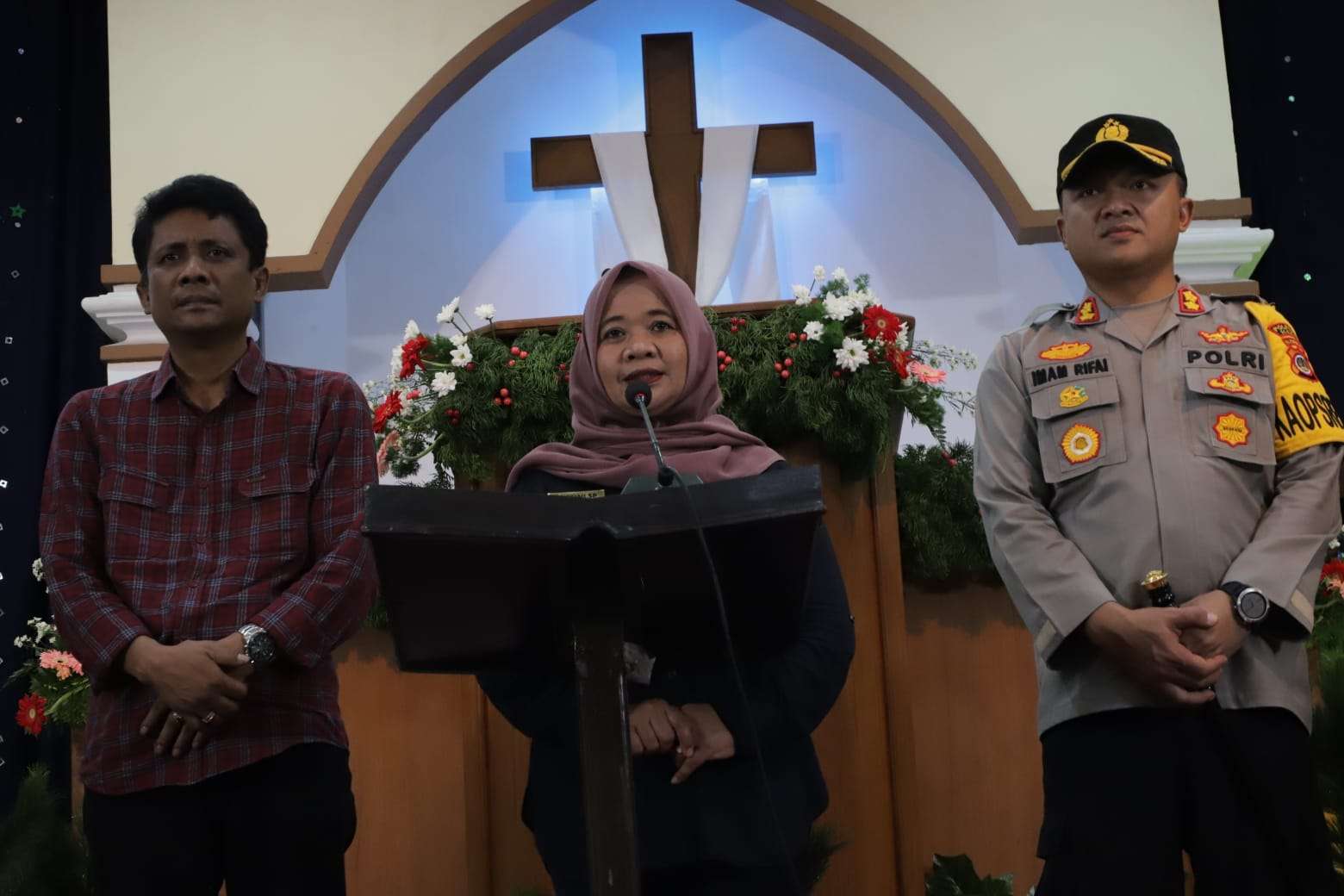Bupati Dan Wakil Bupati Sleman, Pantau Sejumlah Gereja Di Wilayah Sleman