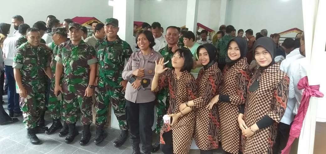 Kasdim 0705/Magelang, Hadiri Open Houe Kapolres Magelang Kota