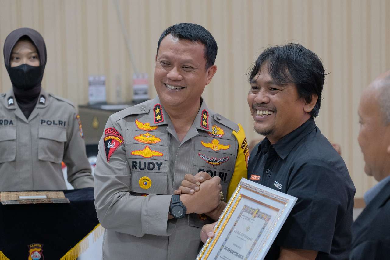 Bidhumas Polda Banten Gelar Rilis Akhir Tahun 2022 dan Launching Website Resmi