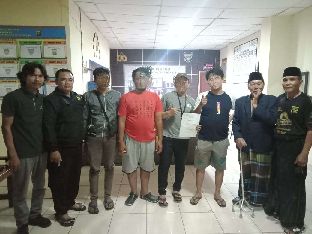 Bertengkar Gegara Knalpot Bising di Pinang Tangerang, 4 Warga Didamaikan Polsek Pinang Polres Metro Tangerang Kota