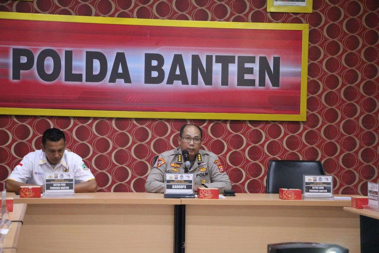 Polda Banten Gelar Rapat Koordinasi Lanjutan Dalam Rangka Pengamanan Kompetisi Liga 3
