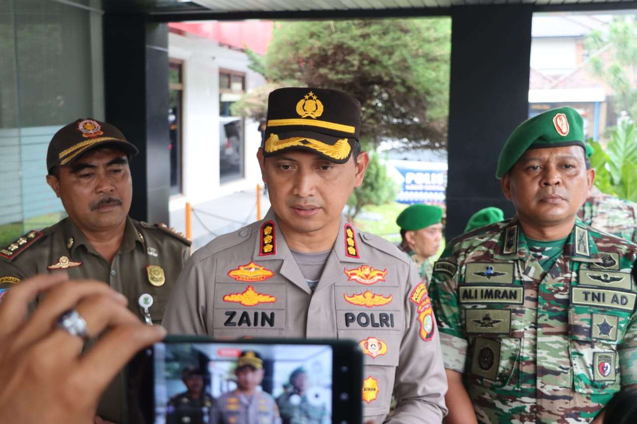 Polres Metro Tangerang Kota, Ratusan Personil Siaga Amankan Tahun Baru Imlek 2574 di Kota Tangerang