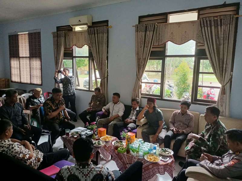 Polsek Cikedal Laksanakan Pengamanan Audiensi TURKI
