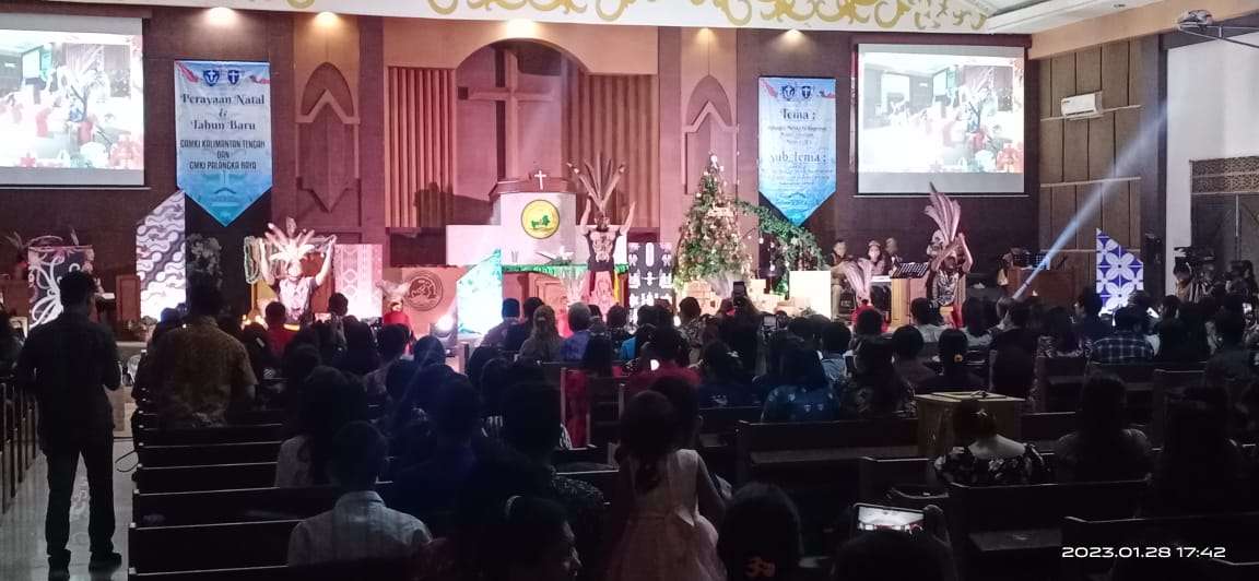 GAMKI KALTENG MENYELENGGARAKAN IBADAH SYUKUR DAN PERAYAAN NATAL