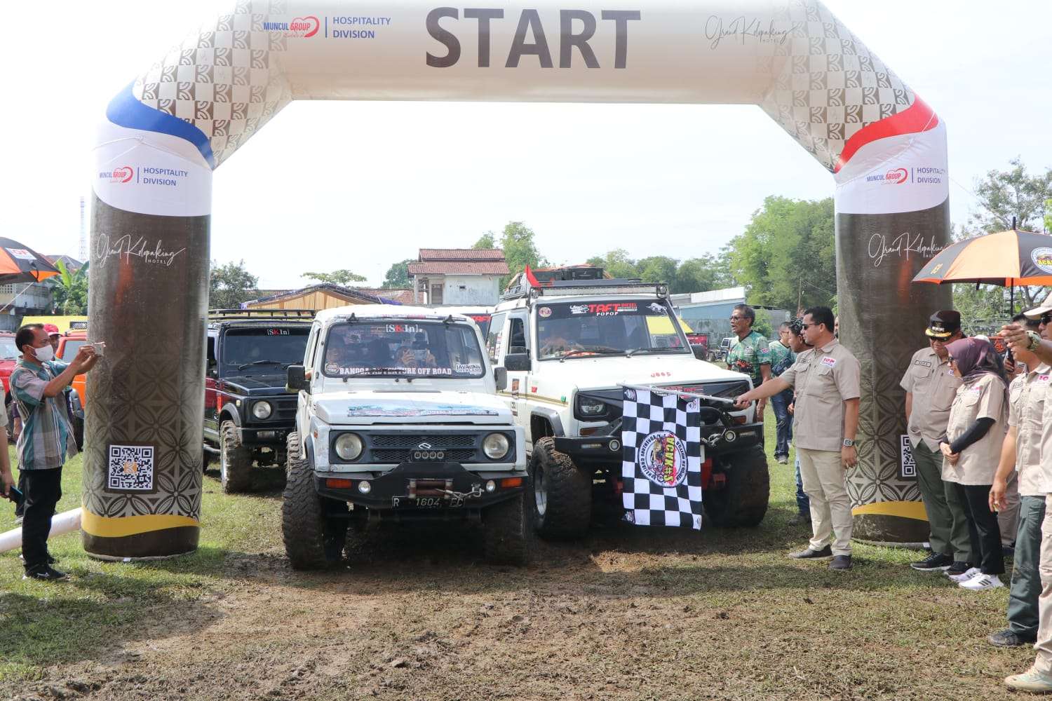 Dandim 0709/Kebumen Ikut Offroad Adventure Challenge Action, Dalam Rangka HUT Ke- 69 Secata.