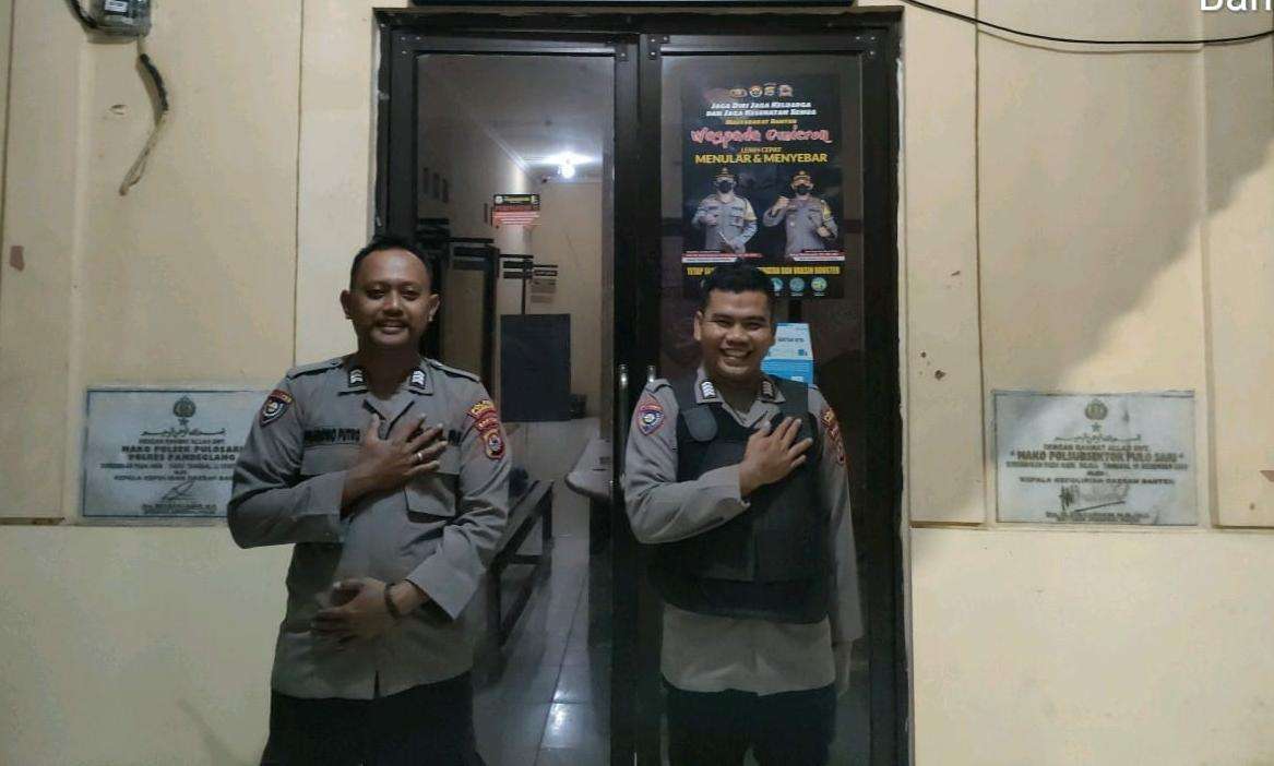Minimalisir Gangguan Kamtibmas, Polsek Pulosari Polres Pandeglang Siaga Mako