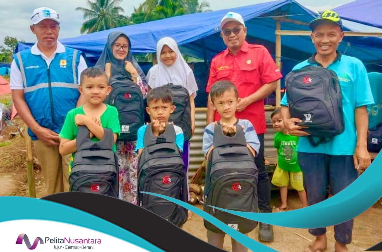Dukung Anak-Anak Cianjur Kembali Ke Sekolah Pascagempa, PLN Berikan Perlengkapan Belajar