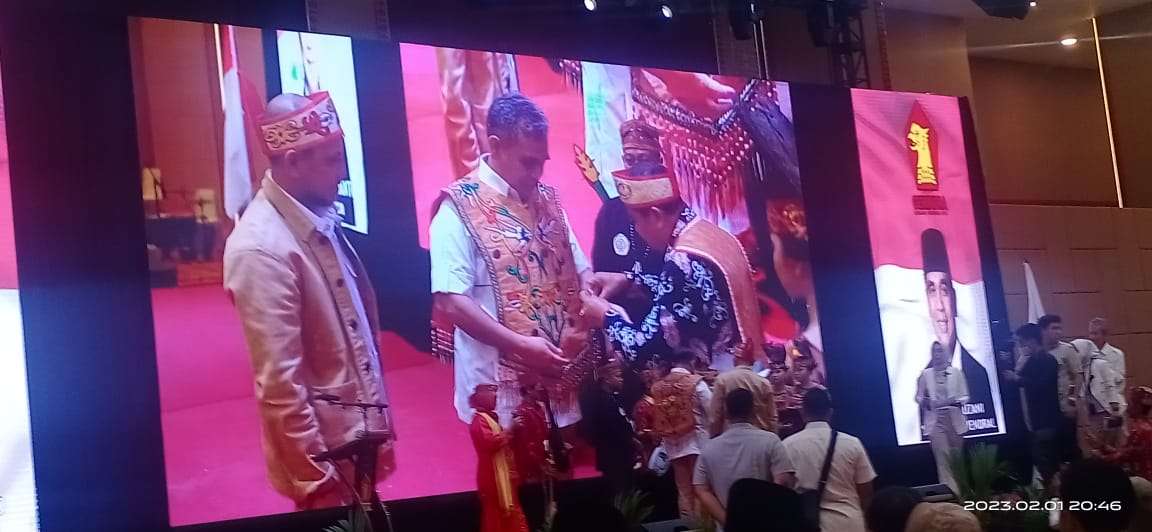 PARTAI GERINDRA  GELAR HUT KE 15  DI KOTA PALANGKARAYA KALIMANTAN TENGAH