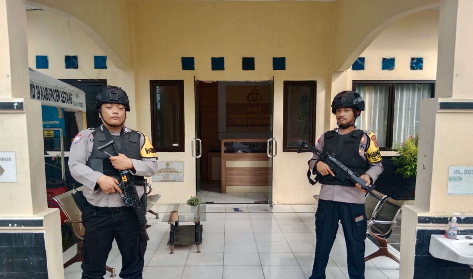 Sispam Mako Polsek Cinangka Polres Cilegon Polda Banten