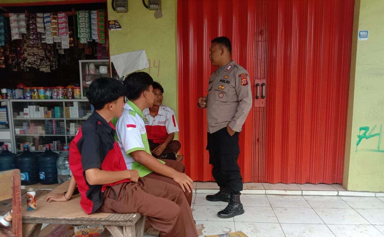 Antisipasi Tawuran Pelajar, Unit Patroli Polsek Lemahabang Polres Karawang Polda Jabar Gelar Operasi KRYD