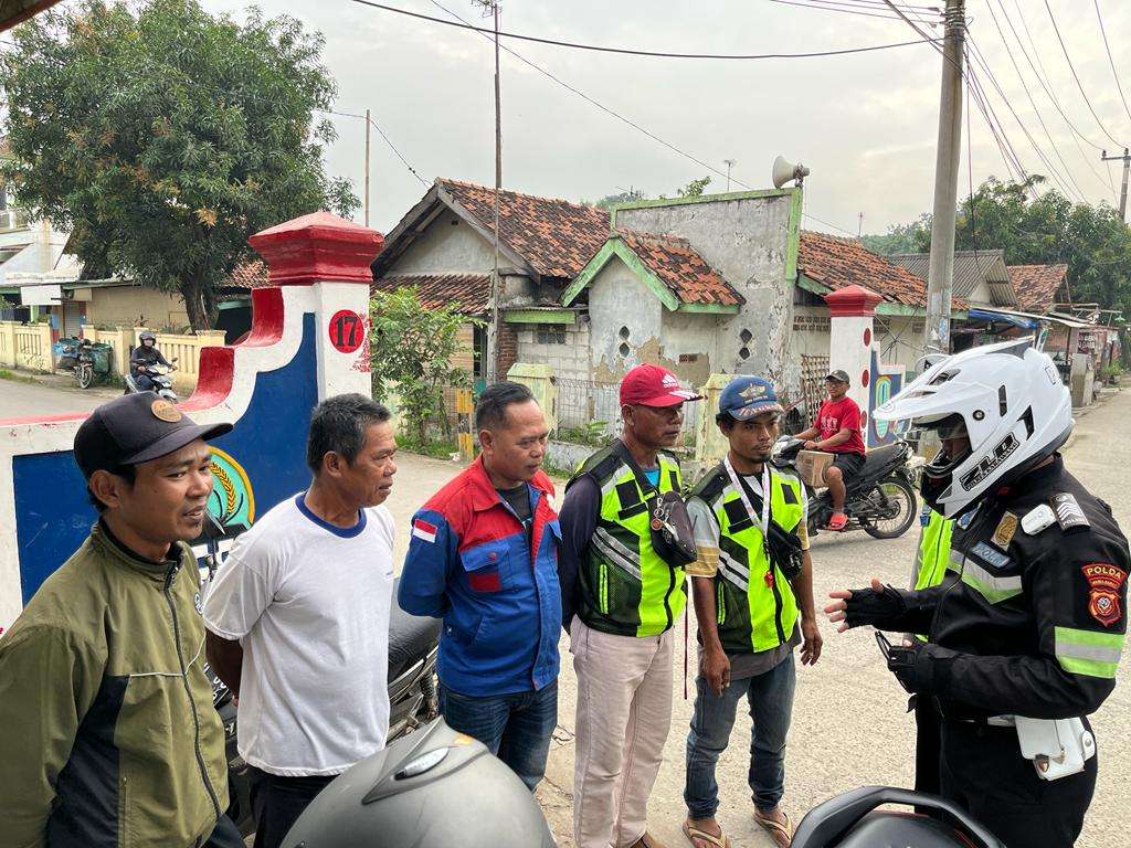 Upaya Satlantas Polres Karawang Ingin Pengguna Jalan Pahami Tertib Berlalu Lintas