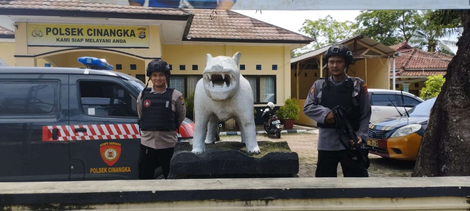 Sispam Mako Polsek Cinangka Polres Cilegon Polda Banten