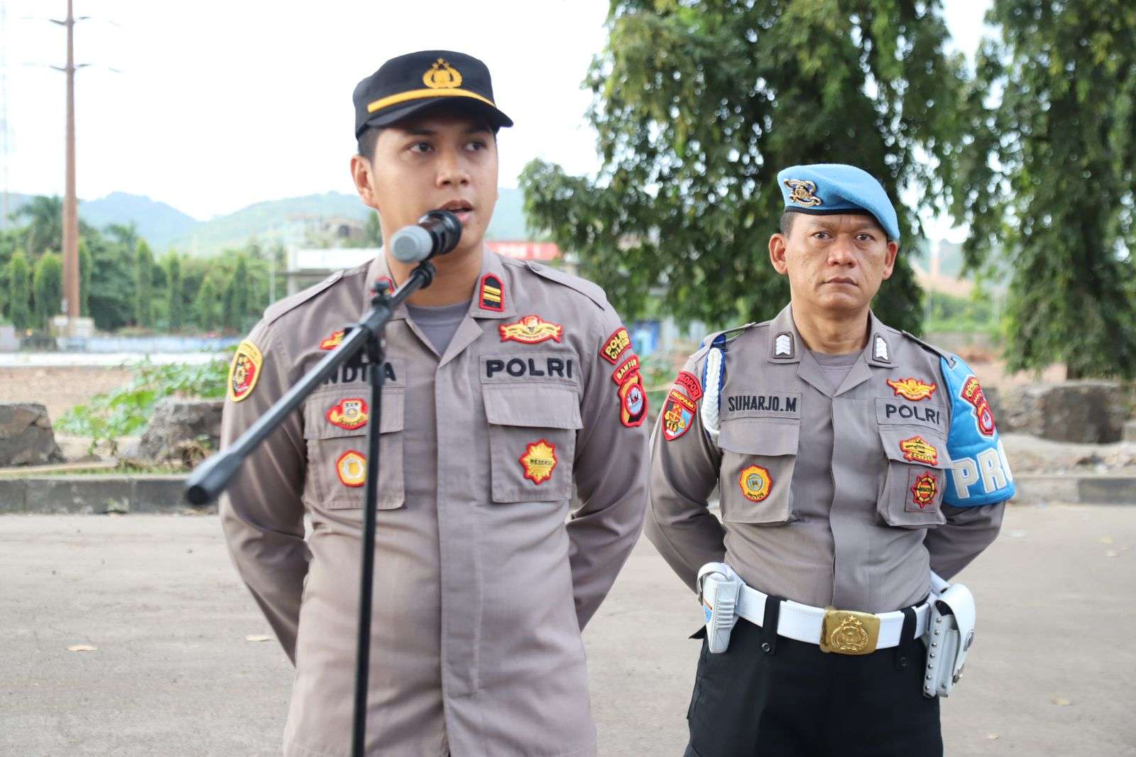 Polres Cilegon Kerahkan 200 Personil Untuk Pengamanan Unjuk Rasa