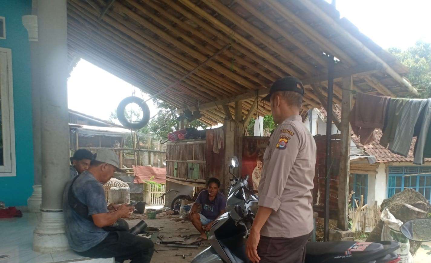 Polsek Picung Sosialisasikan Applikasi Pelayanan Polri Kepada Warga Binaan