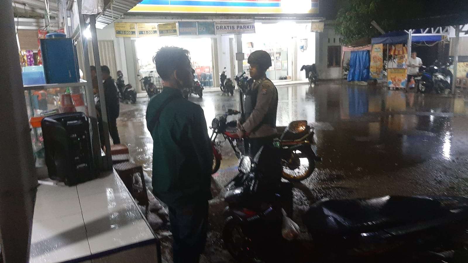 Antisipasi Rawan Kriminalitas Diobjek Vital Dengan Patroli Polsek Petir Polres Serang