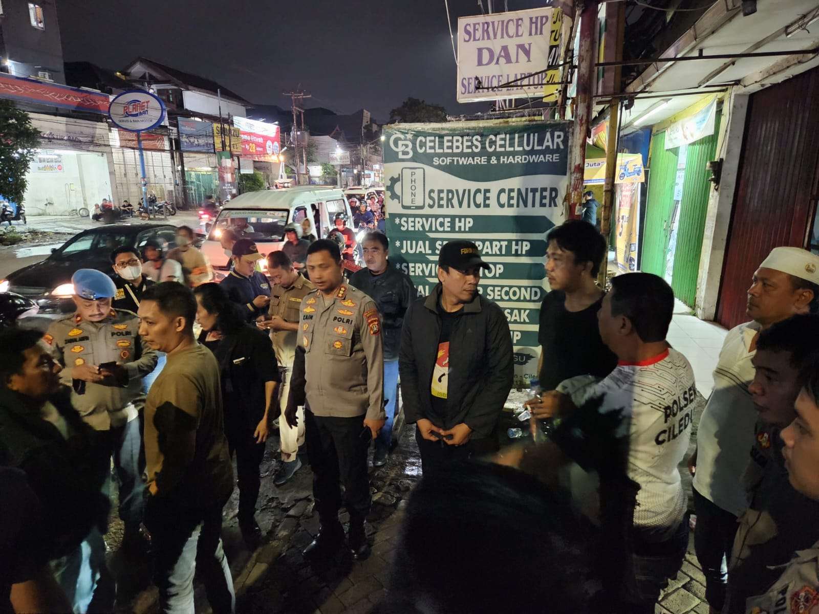 Cegah Provokasi, Kapolres Metro Tangerang Kota Mediasi kedua Ormas Yang Bentrok di Ciledug