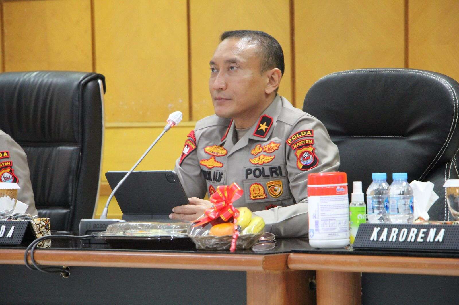 Wakapolda Banten Pimpin Anev Program Quick Wins Presisi Tahun 2023