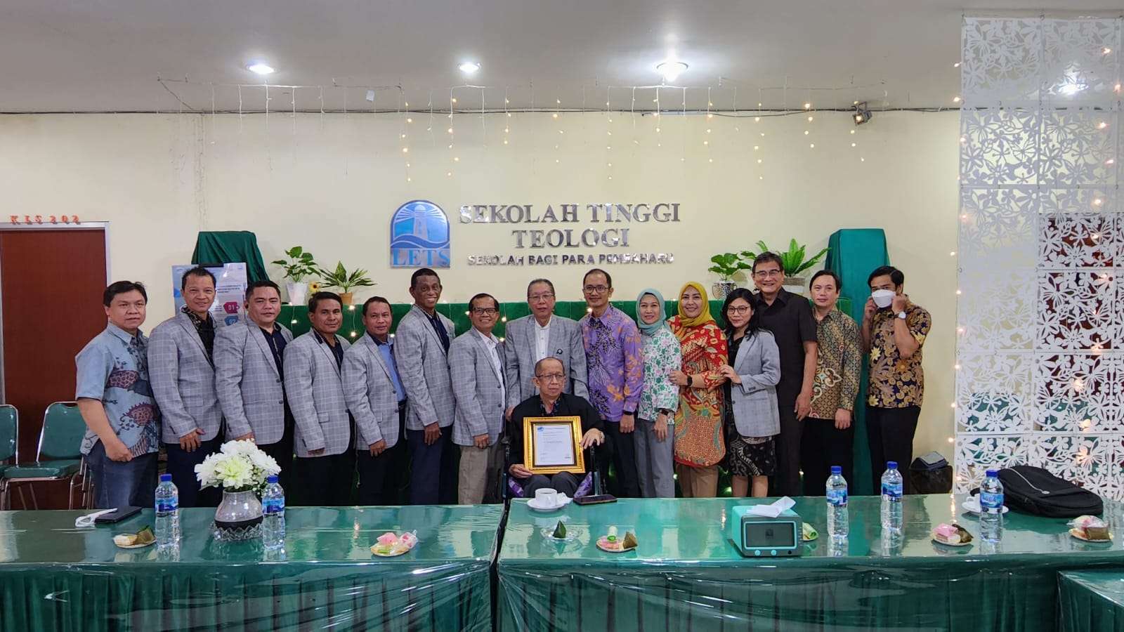 STT LETS Mendapat Sertifikat ISO 9001:2015 dari WQA