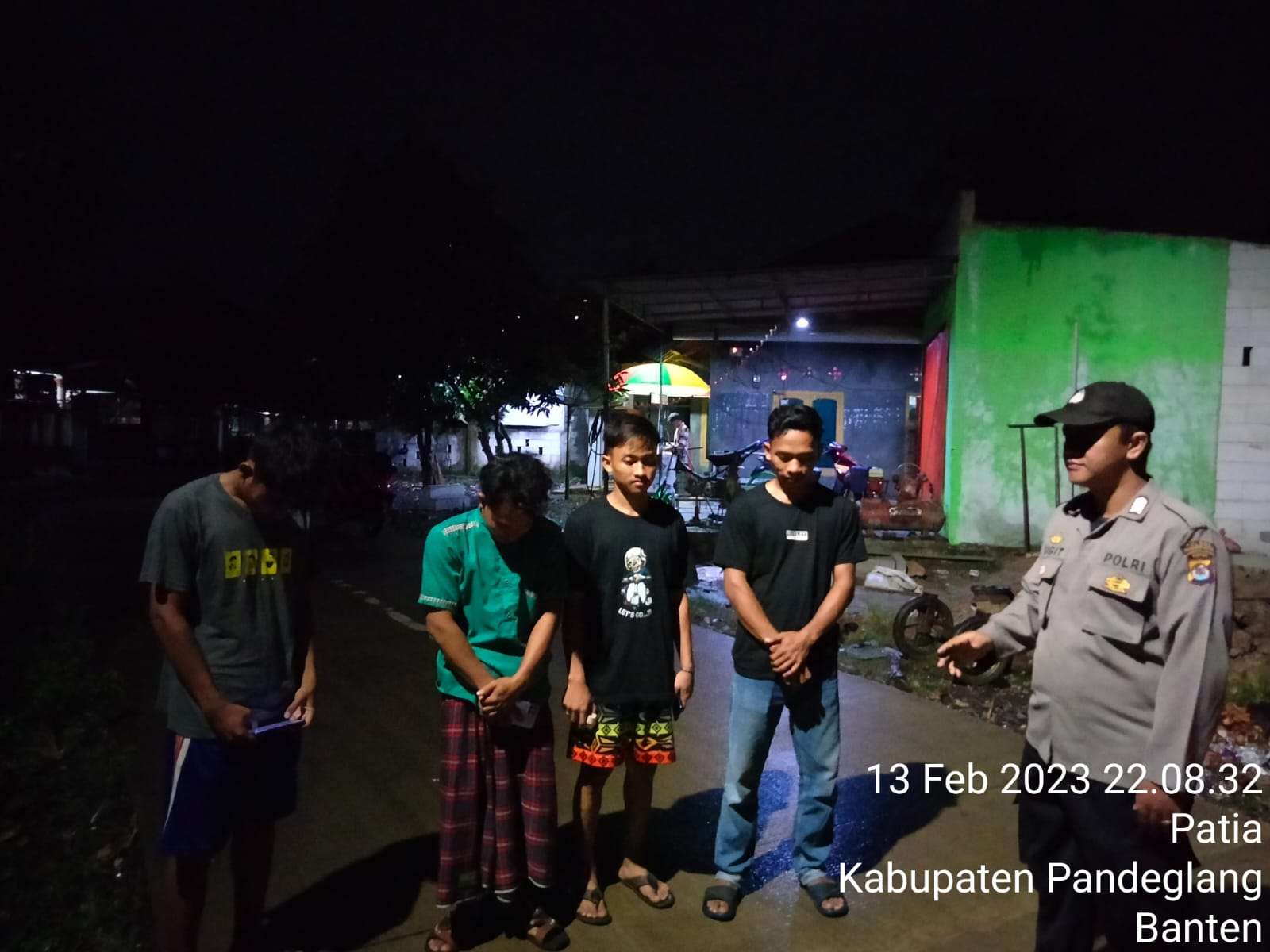 Jaga Kamtibmas Kondusif, Tiap Pagi Polsek Patia Gelar Personil di Jalan