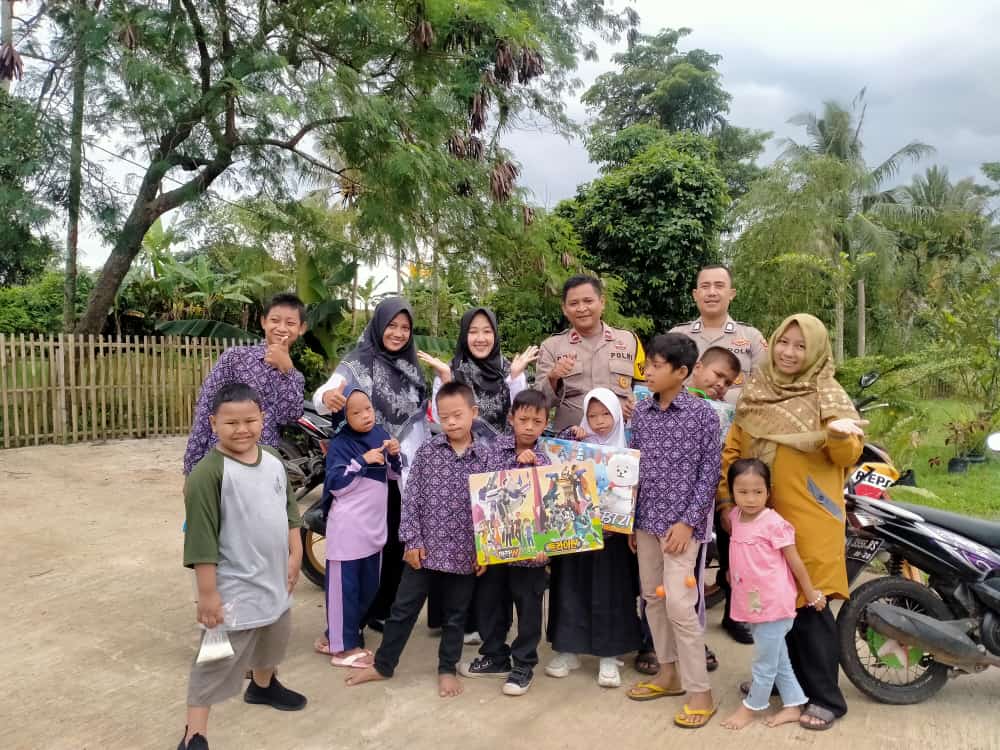 Maraknya Isu Pencuikan Anak, Polsek Cadasari Sambangi Sekolah Khusus