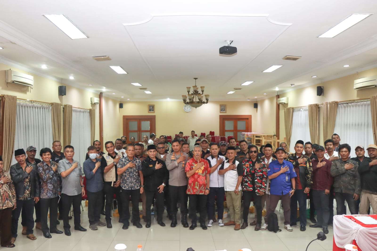 Kumpulkan Ormas se-kota Tangerang, Ini Pesan Kapolres Metro Tangerang Kota