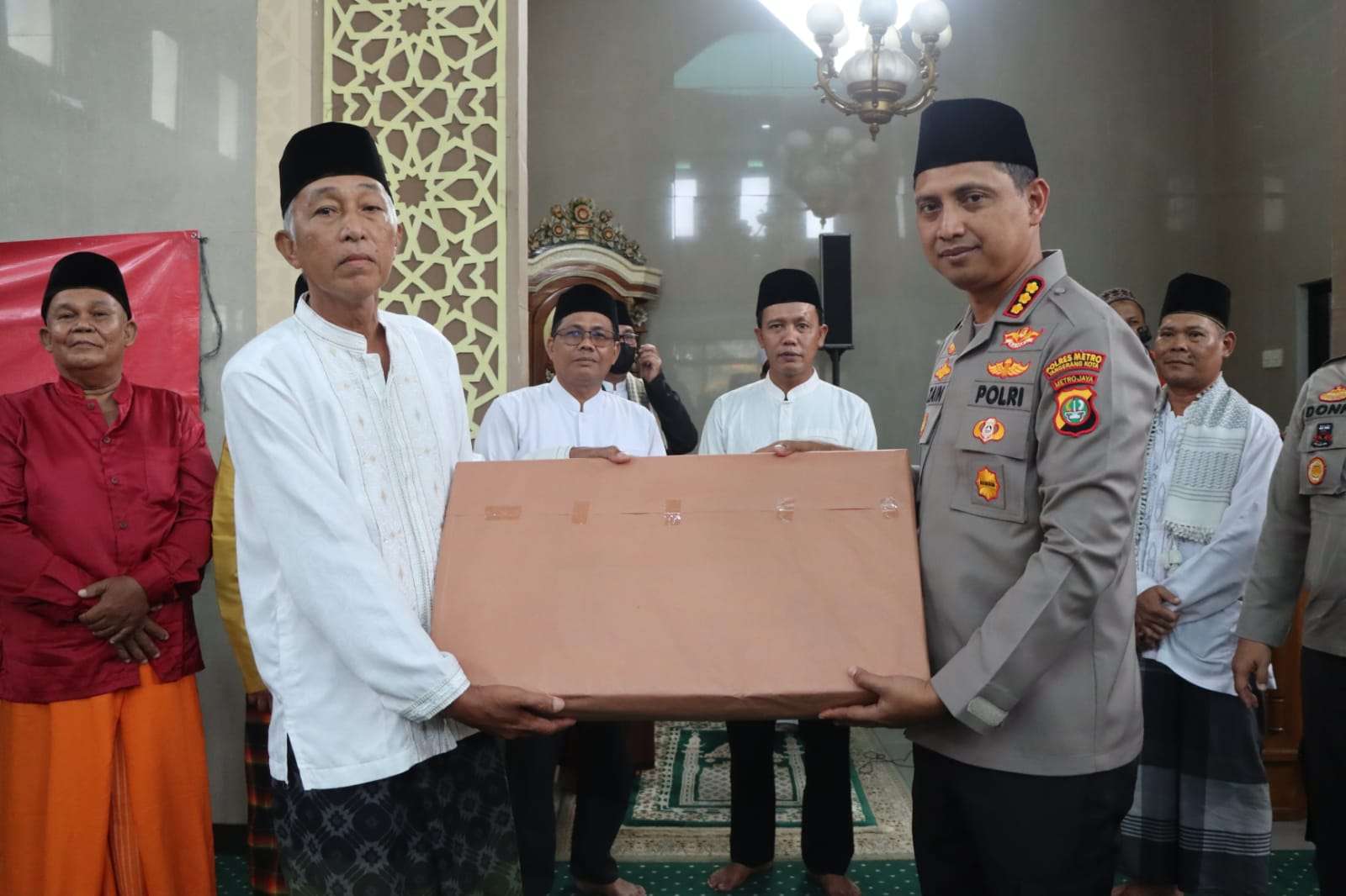 Jumat Curhat dan Pesan Kapolres Metro Tangerang Kota di Periuk Kota Tangerang