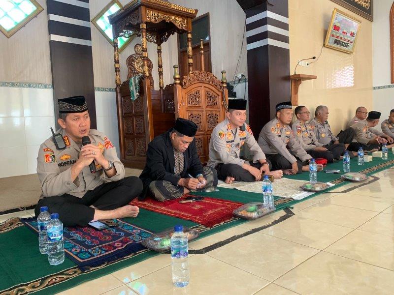 SPN Polda Banten ikuti Tausiyah dalam Rangka Memperingati Isra Mi’raj 1444H