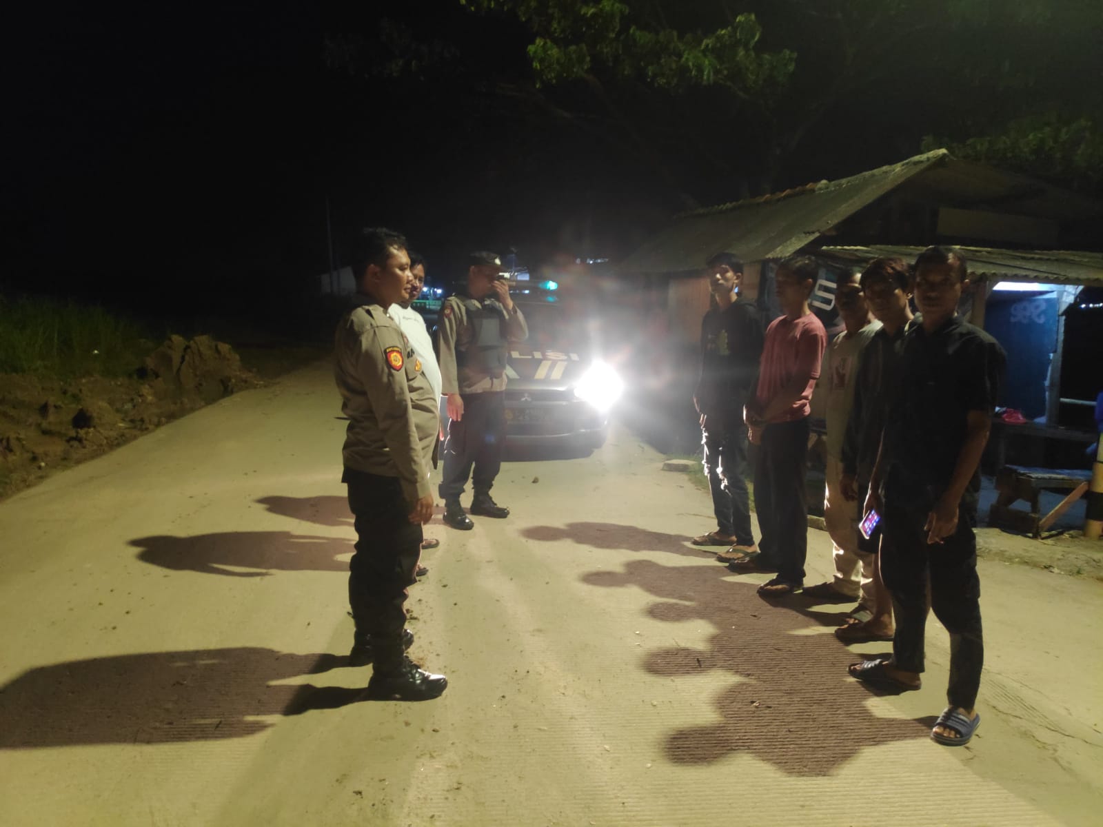 Libur Akhir Pekan Polsek Petir Polres Serang Tanpa Henti laksanakan Patroli Dialogis KRYD Didaerah Rawan Kriminalitas