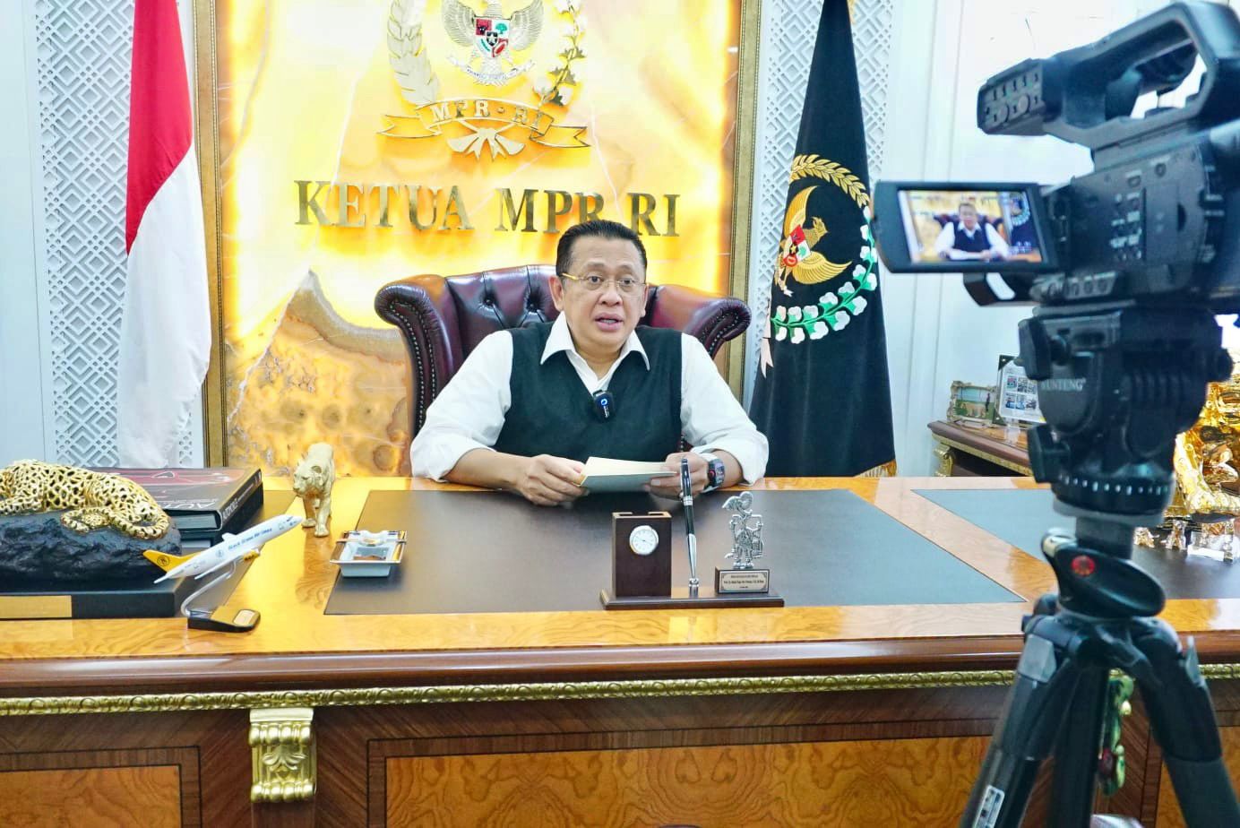 Sosialisasi Empat Pilar MPR RI bersama Badan Kontak Majelis Taklim, Ketua MPR RI Bamsoet Tegaskan Pentingnya Pendidikan Karakter Bangsa