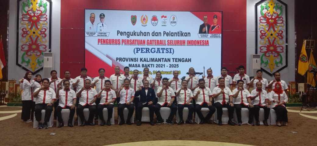 PENGUKUHAN DAN PELANTIKKAN PENGURUS PERGATSI KALIMANTAN TENGAH