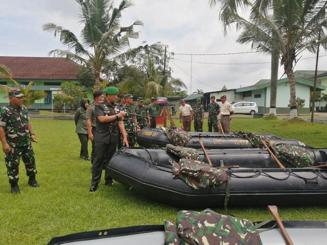 Antisipasi Bangsit, Danrem Wijayakusuma Cek Kesiapsiagaan Satuan Denbekang dan Denpal Sokaraja