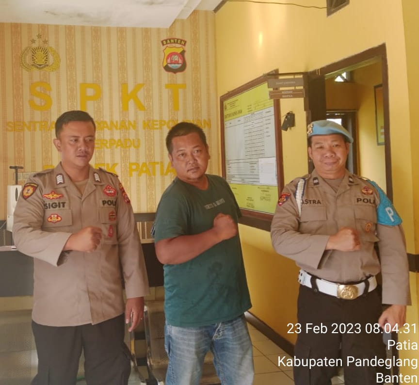 Polsek Patia Antisipasi Adanya Gangguan Kamtibmas
