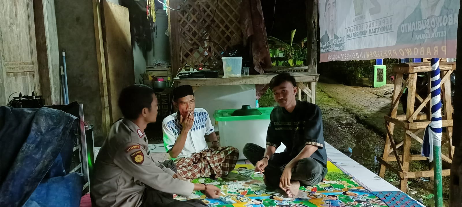 Polsek Pagelaran Rutin Lakukan Patroli Di Jam Rawan