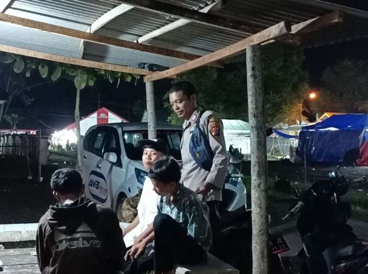 Demi Menjaga Keamanan Anggota Polsek Pagelaran Rutin Lakukan Patroli Di Jam Rawan