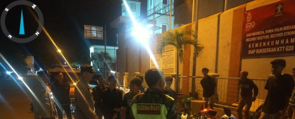 Guna Antisipasi Gangguan Kamtibmas, Polsek Menes Gelar KRYD