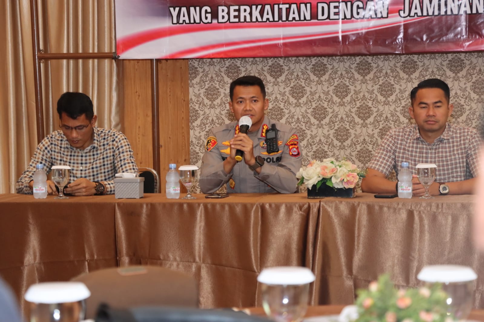 Upaya Jaga Kamtibmas, Kapolresta Tangerang Audiensi dengan Lembaga Pembiayaan