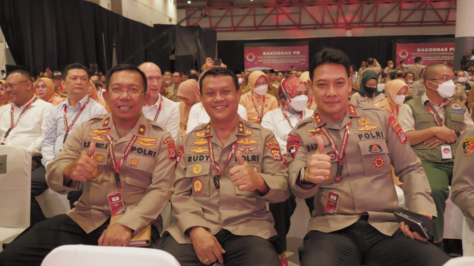 Kapolda Banten Hadiri Rakornas BNPB di JIExpo Kemayoran