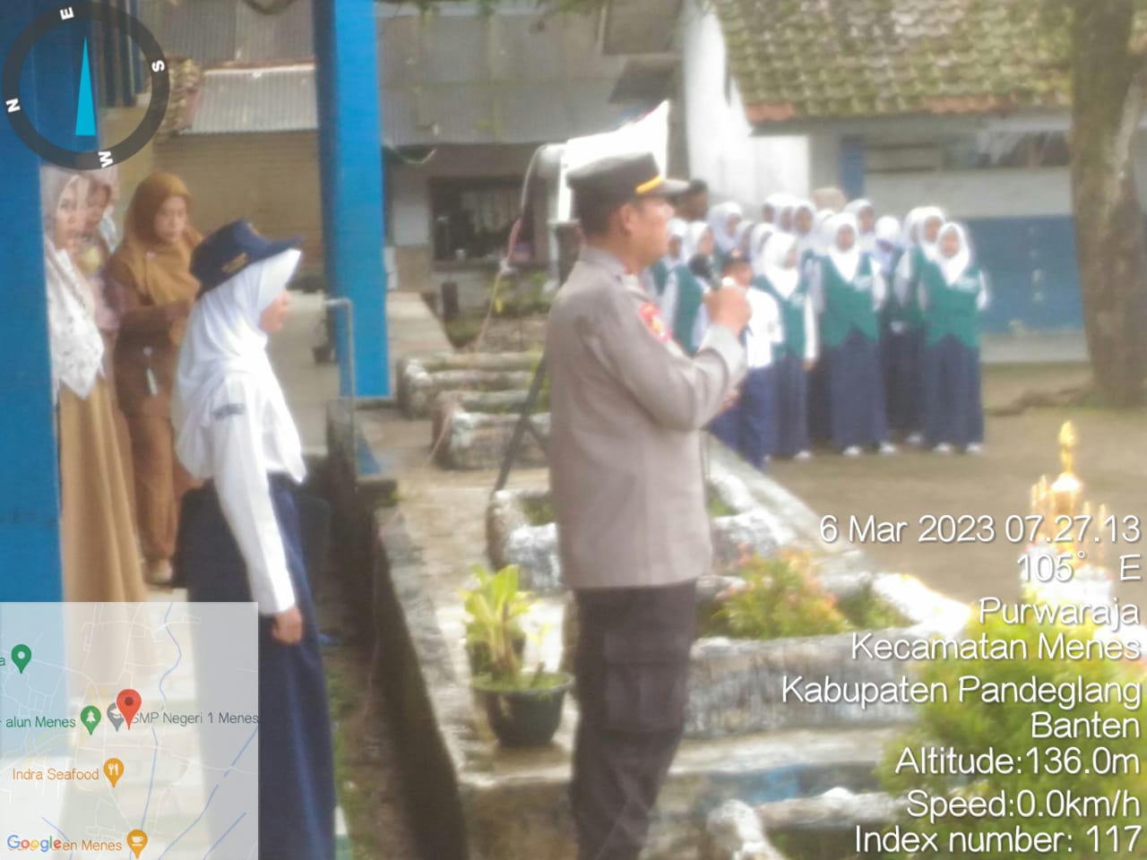 Cegah Aksi Tawuran Antar Pelajar, Polsek Menes Lakukan Pembinaan Di Sekolah – Sekolah