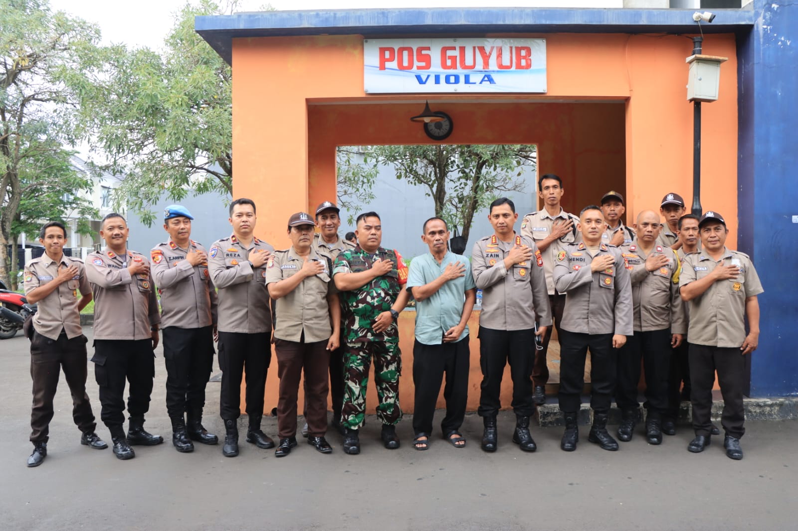 Kapolres Metro Tangerang Kota Jadi Polisi RW 16 Cipete, Sampaikan Pesan Kamtibmas