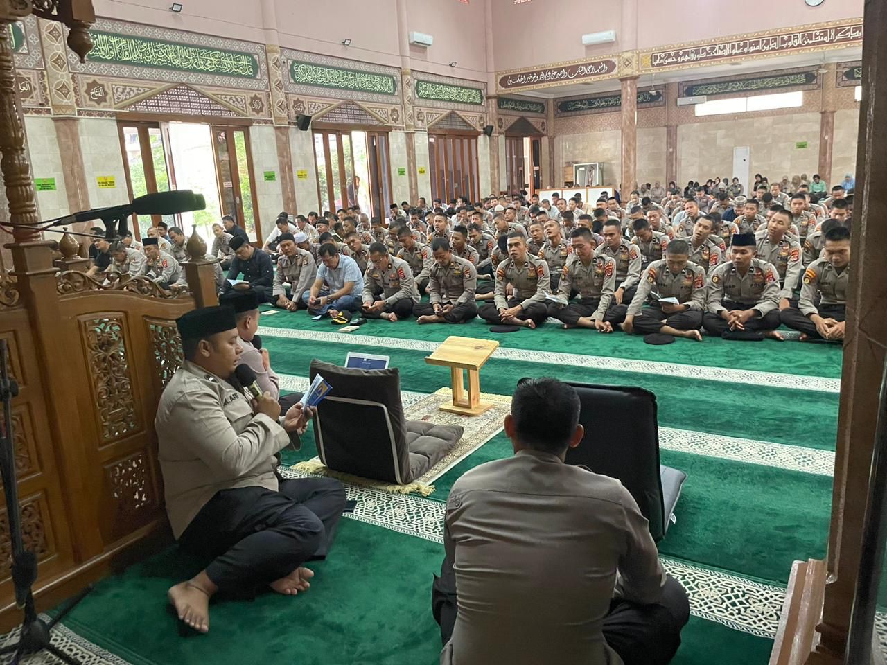 Polda Banten Gelar Pembinaan Rohani dan Mental Kepada Personel