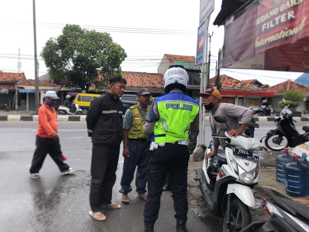 Satlantas Polres Karawang Imbauan Tidak Gunakan Knalpot Bising
