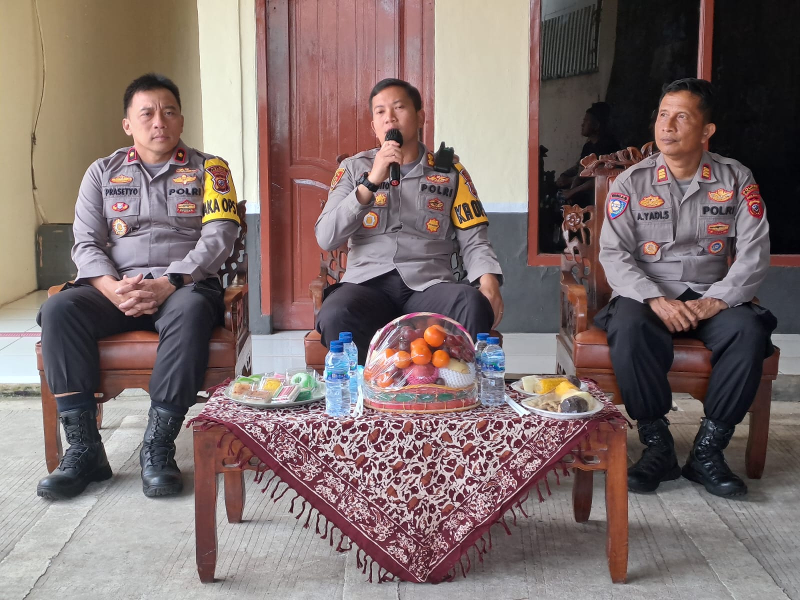 Kapolres Karawang Kunjungi Polsek Telagasari