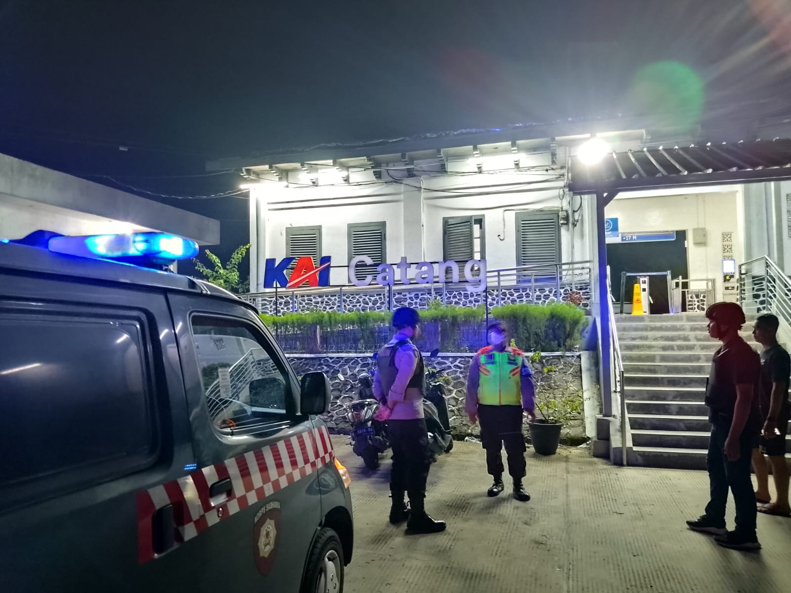 Blue Light Patrol Samapta Polsek Petir Polres Serang Melaksanakan Patroli Dialogis KRYD
