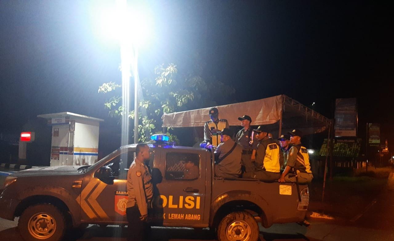 TNI-Polri Kecamatan Lemahabang Gelar Operasi KRYD