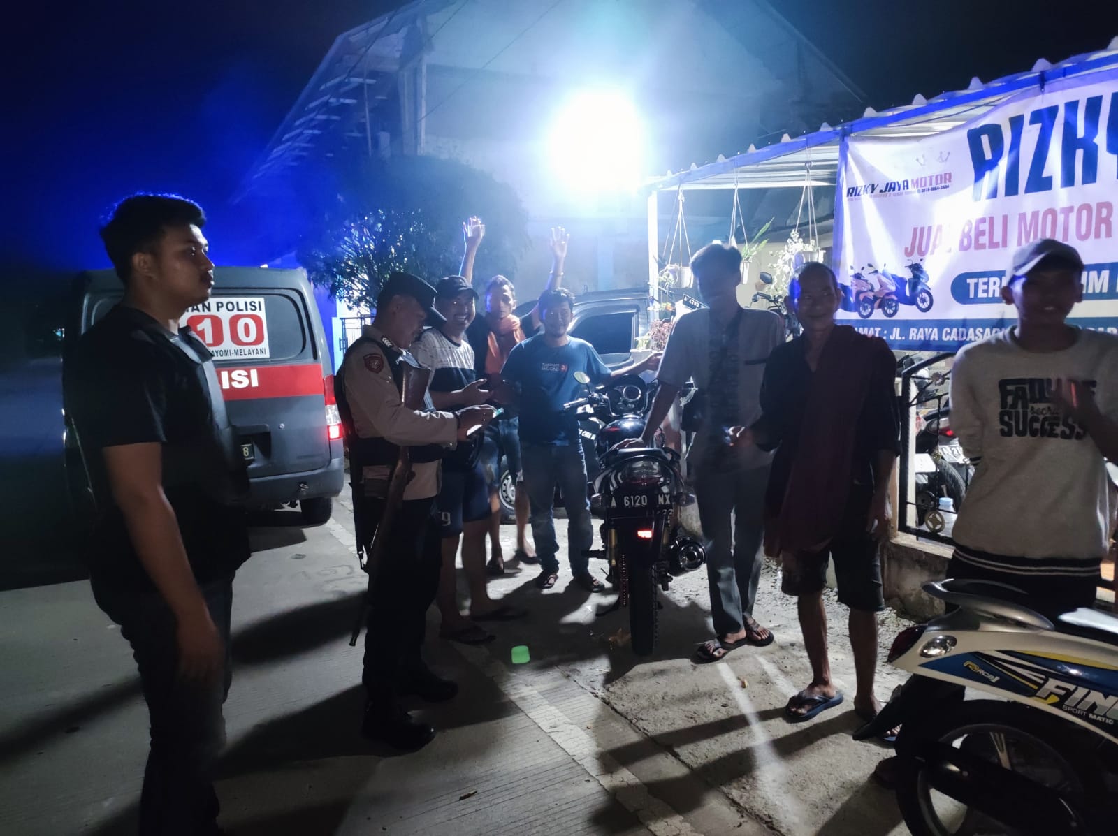 Antisipasi Rawan Kriminalitas Dibulan Ramadhan Dengan Patroli Dialogis KRYD Polsek Petir Polres Serang