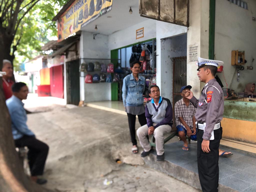 Satlantas Polres Karawang Ingatkan Sanksi Gunakan Knalpot Brong di Karawang