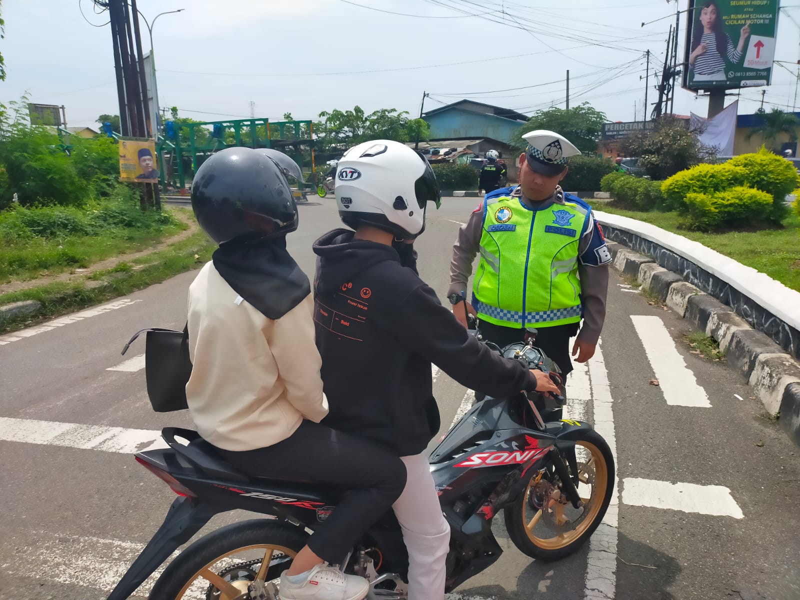 Kasat Lantas Polres Karawang Akhirnya Tindak Tegas Pemakaian Knalpot Brong